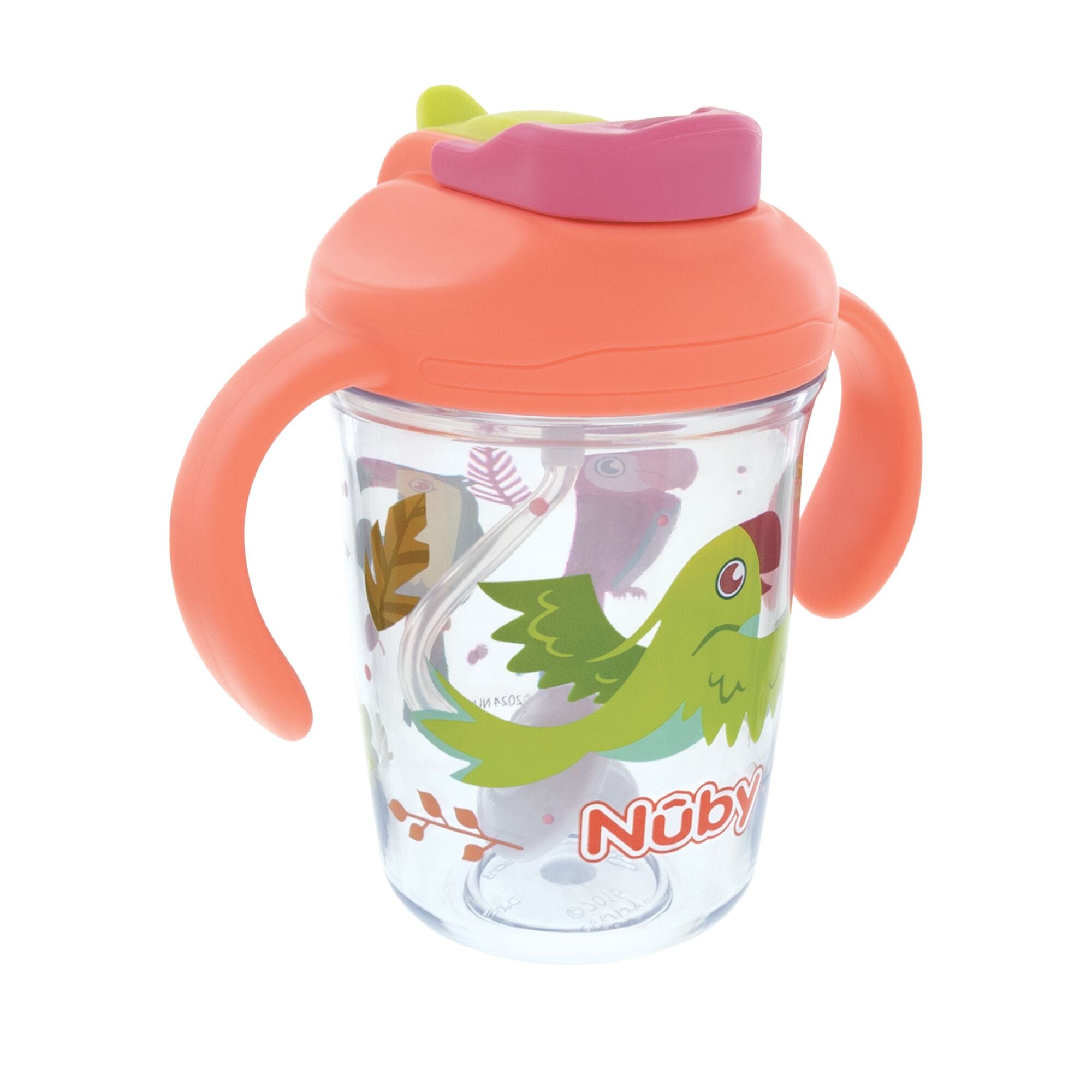 2-Handle Multi-Function Flip-It Cup | Tropical Birds #385X1
