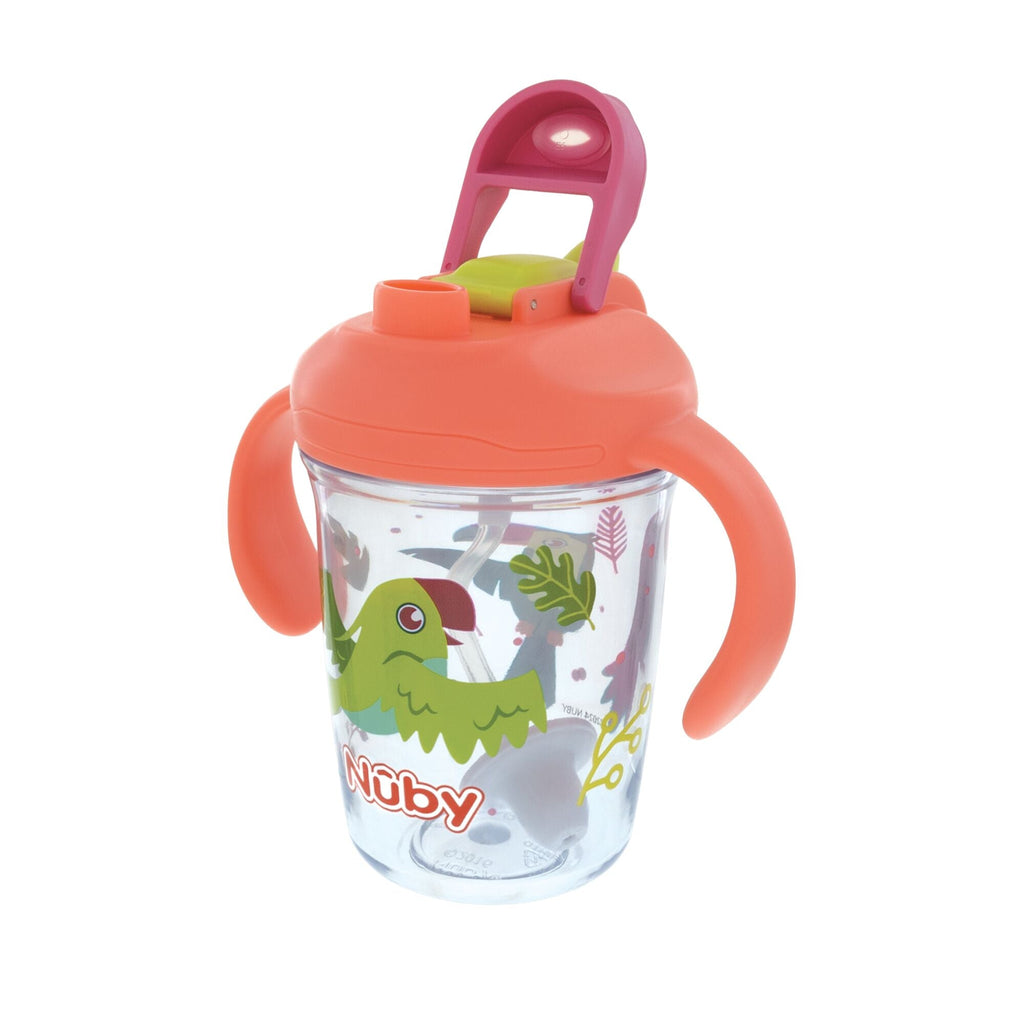 2-Handle Multi-Function Flip-It Cup | Tropical Birds #385X1