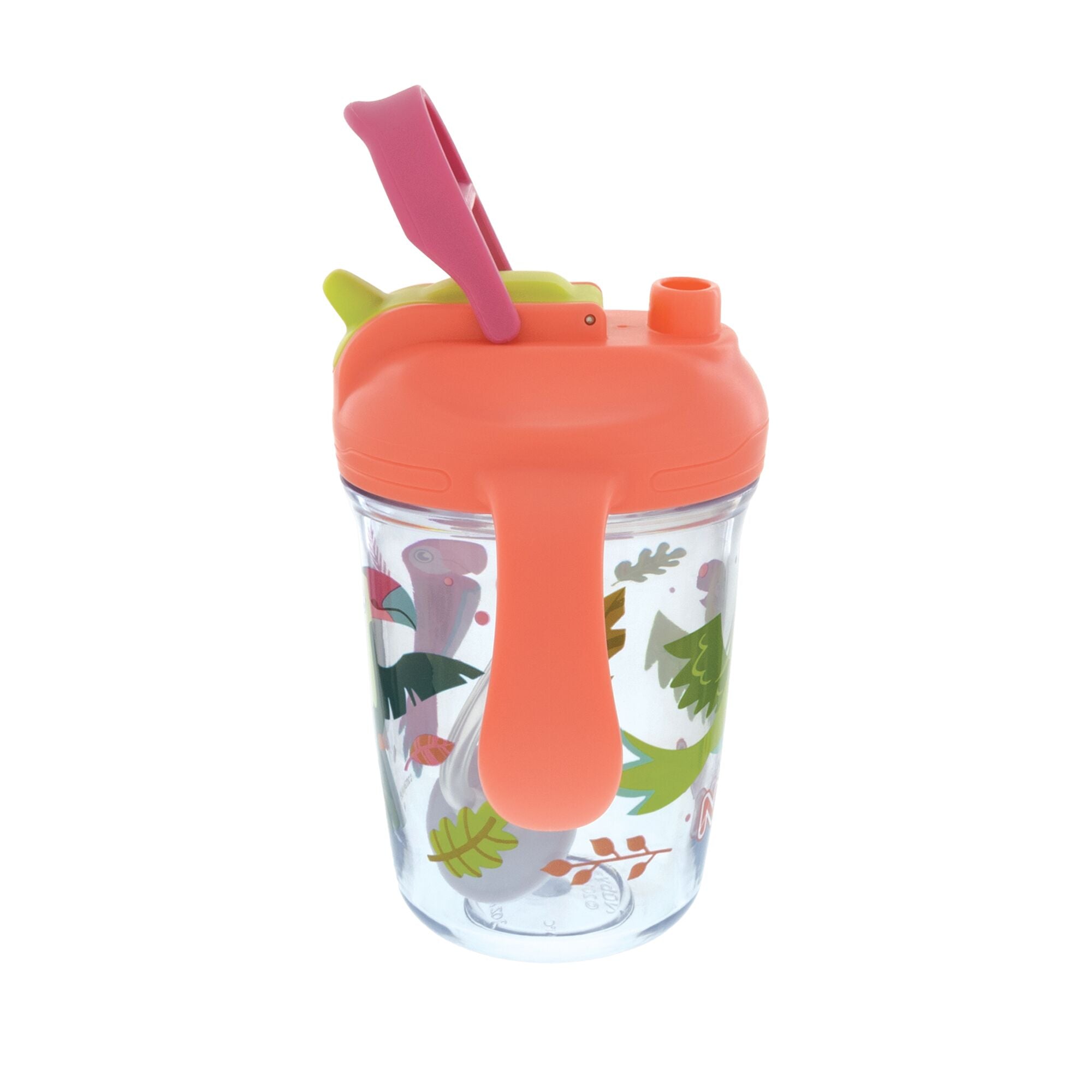2-Handle Multi-Function Flip-It Cup | Tropical Birds #385X1