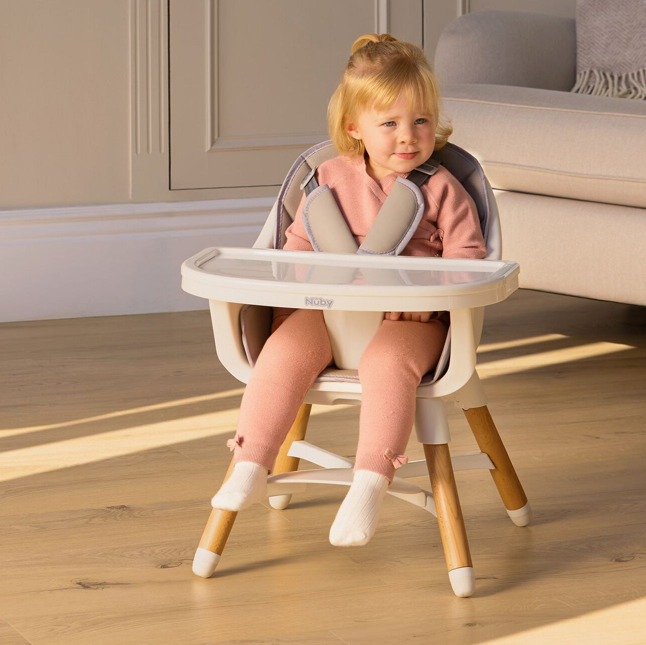 4-in-1 Multi-Use High Chair | Dark Beige #201UE