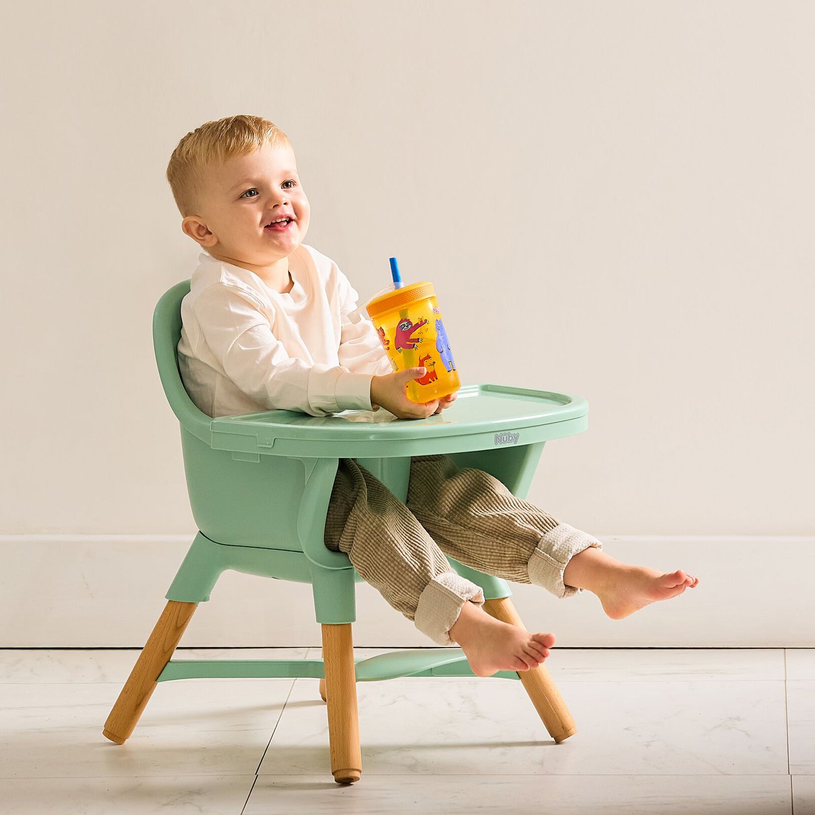 4-in-1 Multi-Use High Chair | Green Garden #1994S