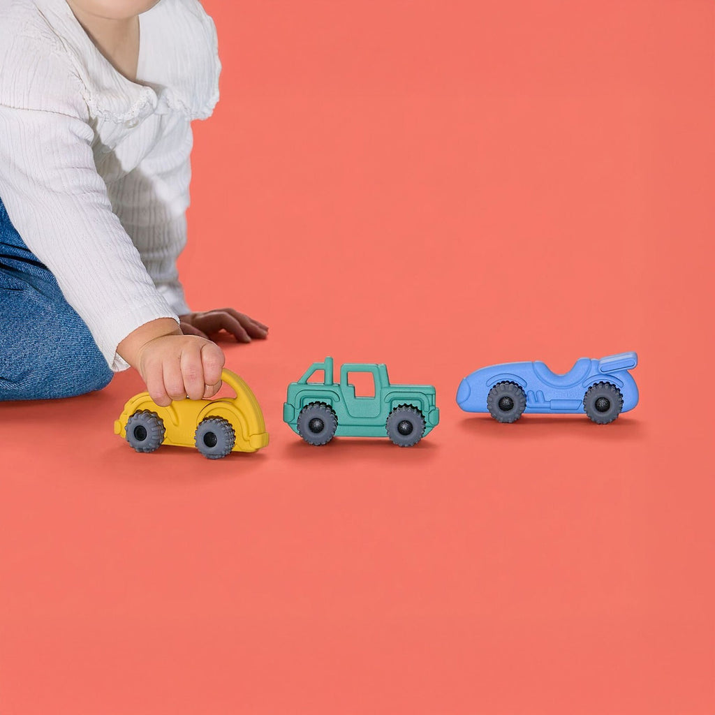 Silicone Vehicle Teether Toy | Fire Engine #0485W