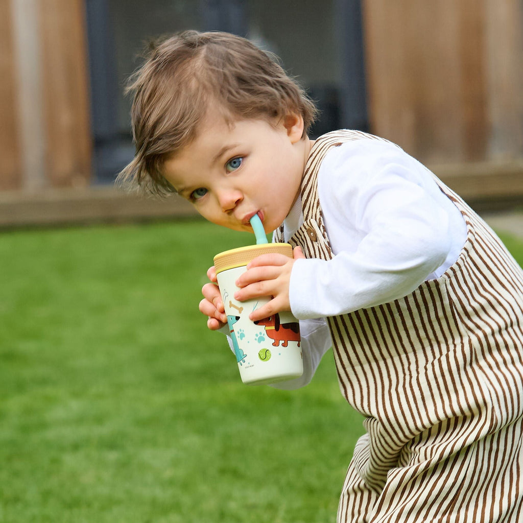 Thirsty Kids Flexstraw Stainless Steel Cup | Dogs #026GF