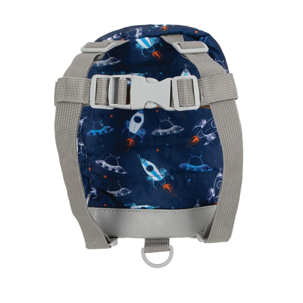 Quilted Space Backpack with Safety Harness #102UN