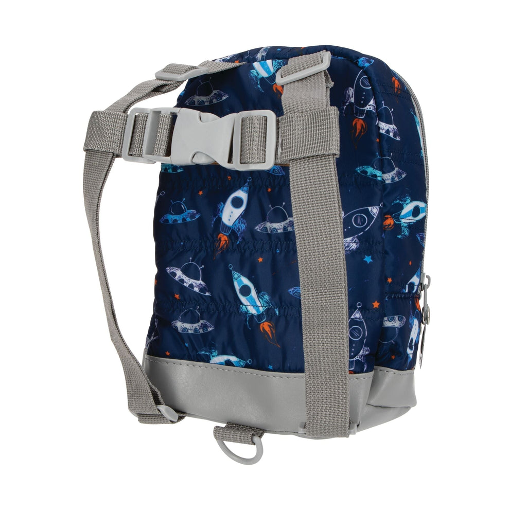 Quilted Space Backpack with Safety Harness #102UN