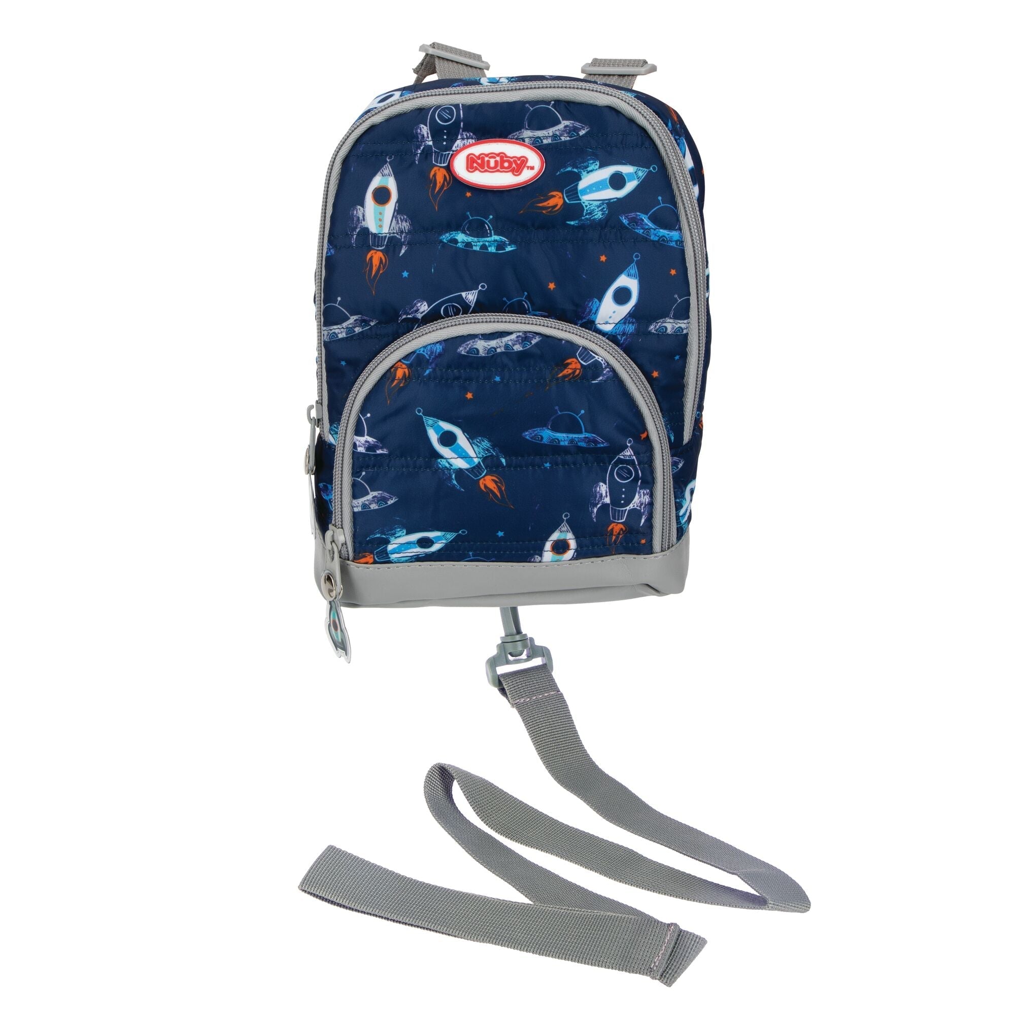 Quilted Space Backpack with Safety Harness #102UN