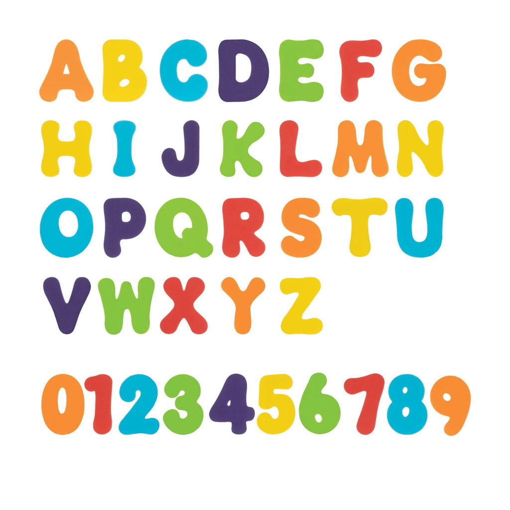 Bath Letters and Numbers Set #305XR