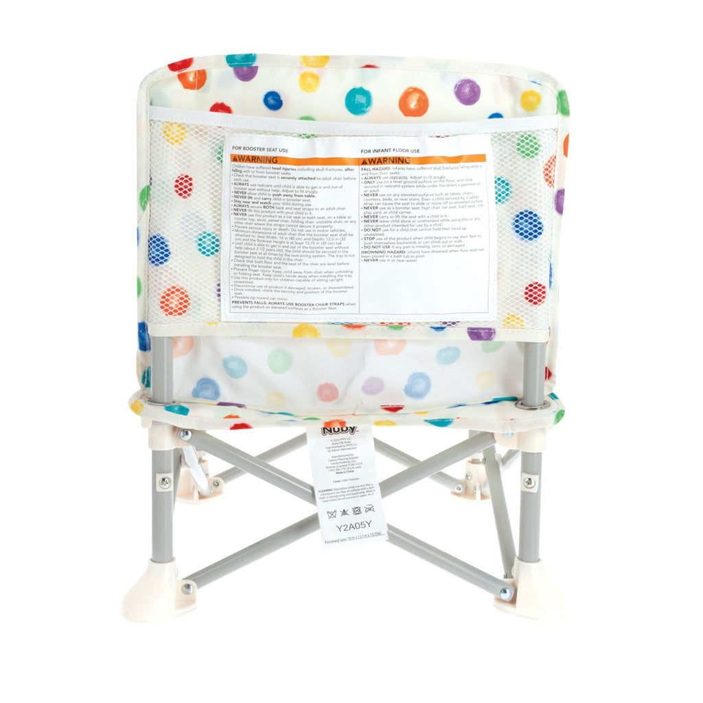 Pop Up Booster Seat | Color Dots #112L5
