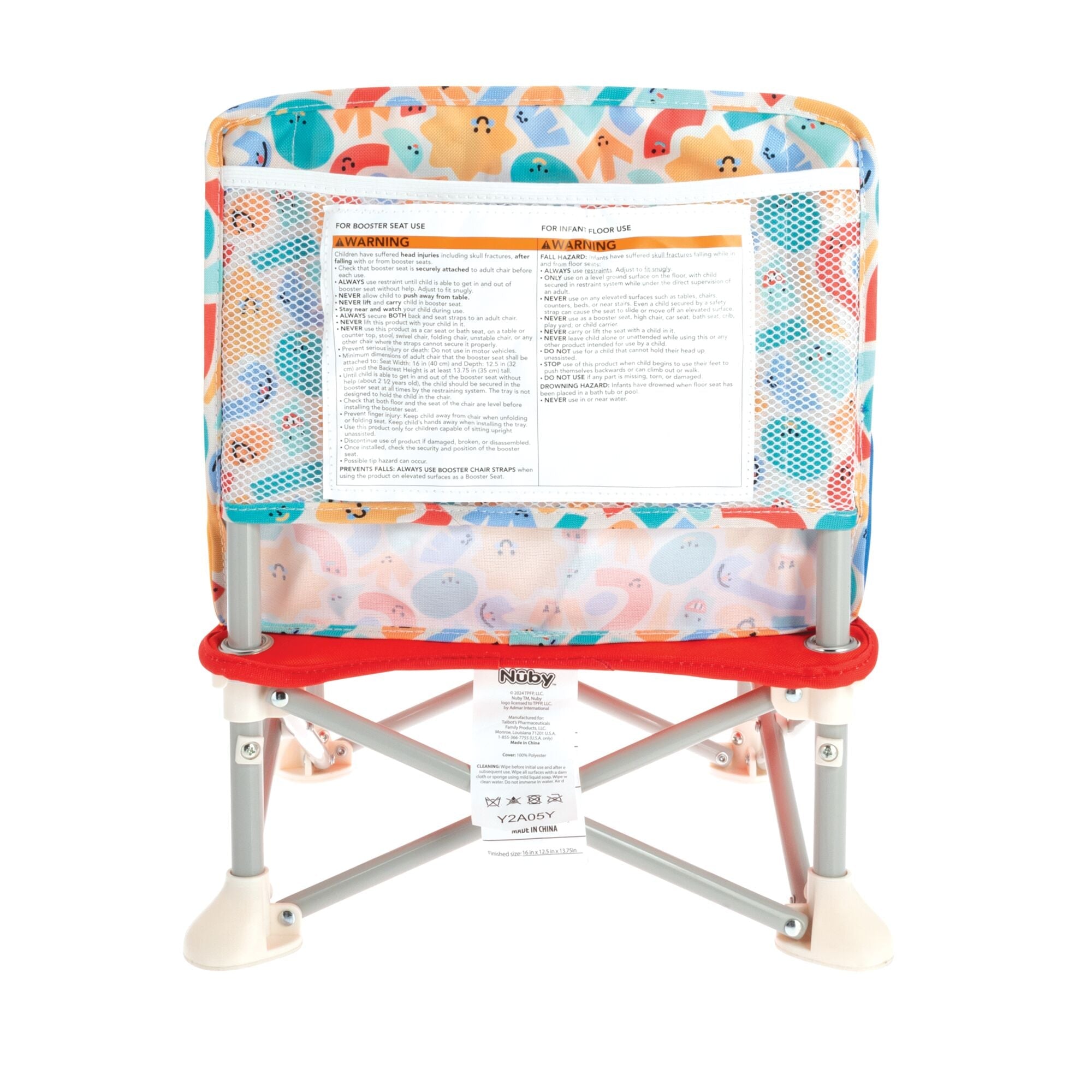 Pop Up Booster Seat | Fun Faces #111FI