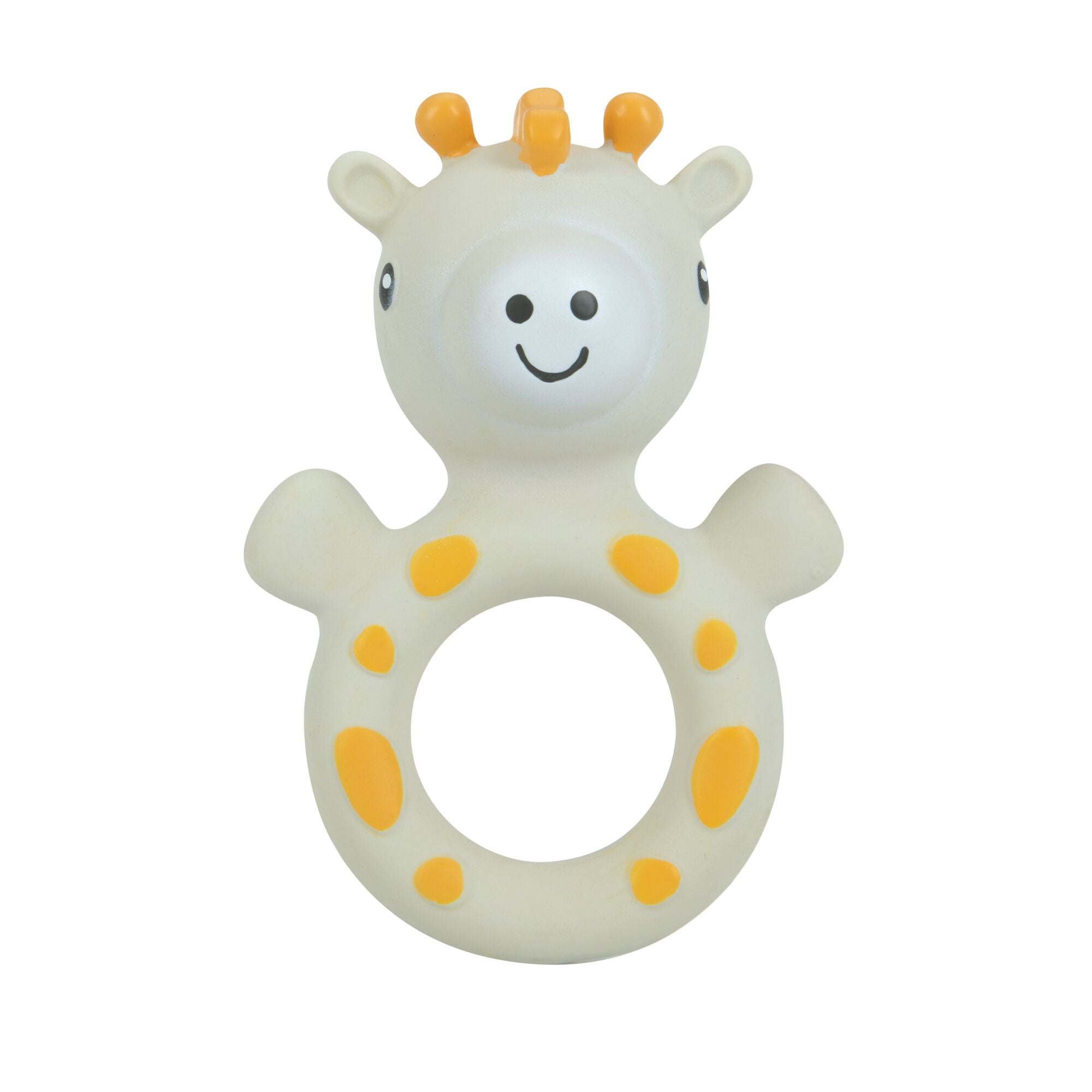 Jackie the Giraffe Natural Rubber Teething Ring | Giraffe #14196