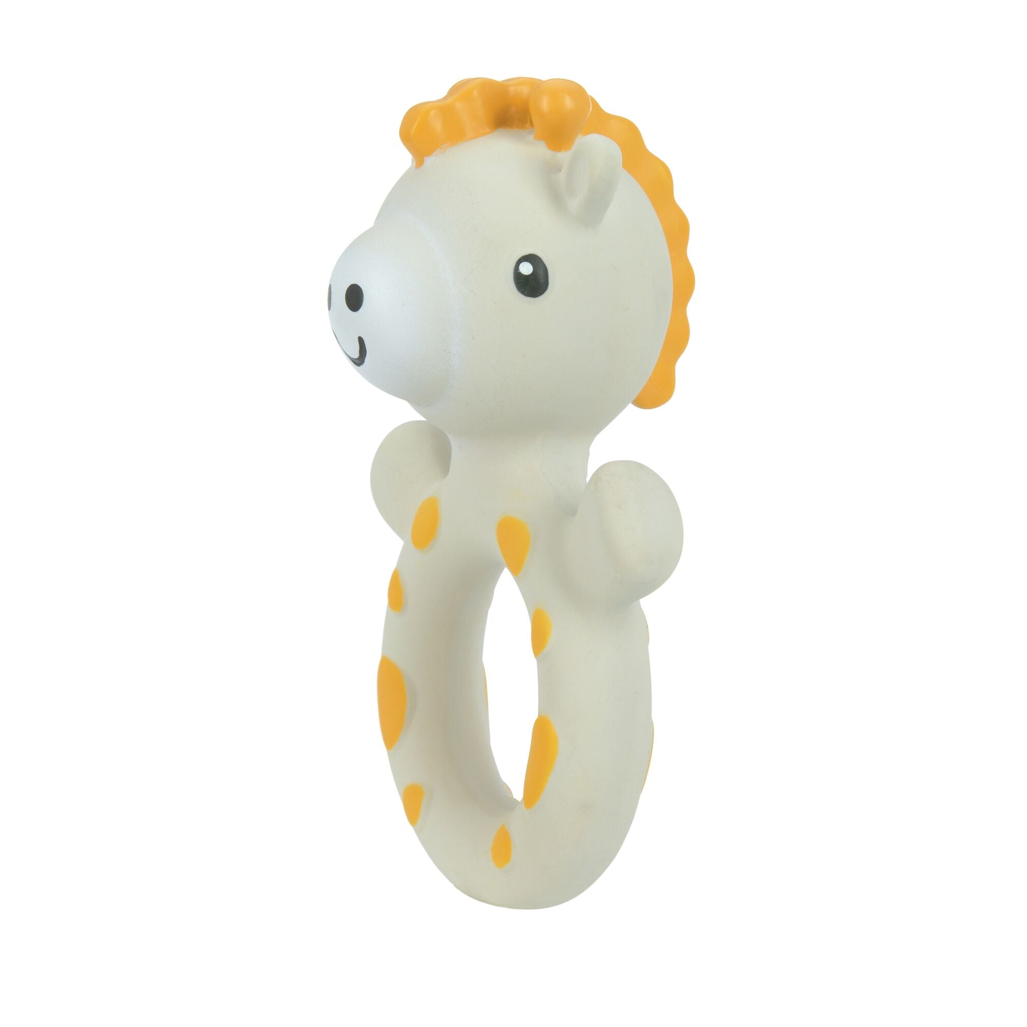 Jackie the Giraffe Natural Rubber Teething Ring | Giraffe #14196