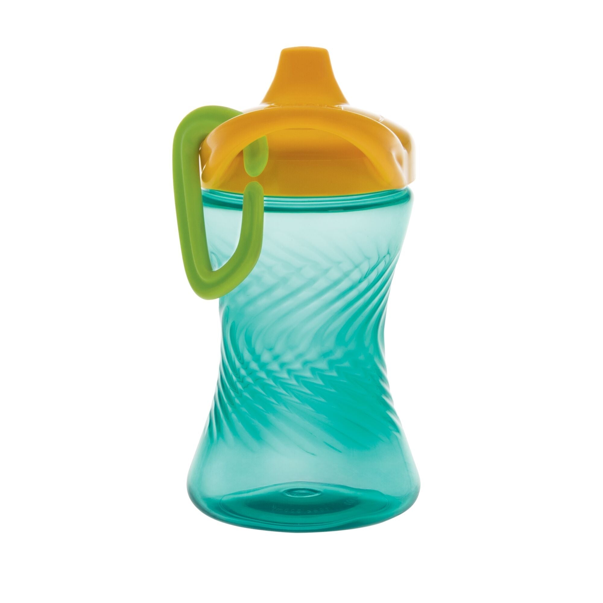 Hard Spout Sippy Cup with Carabiner (3 Pack) | Aqua/Red/Green #203MK