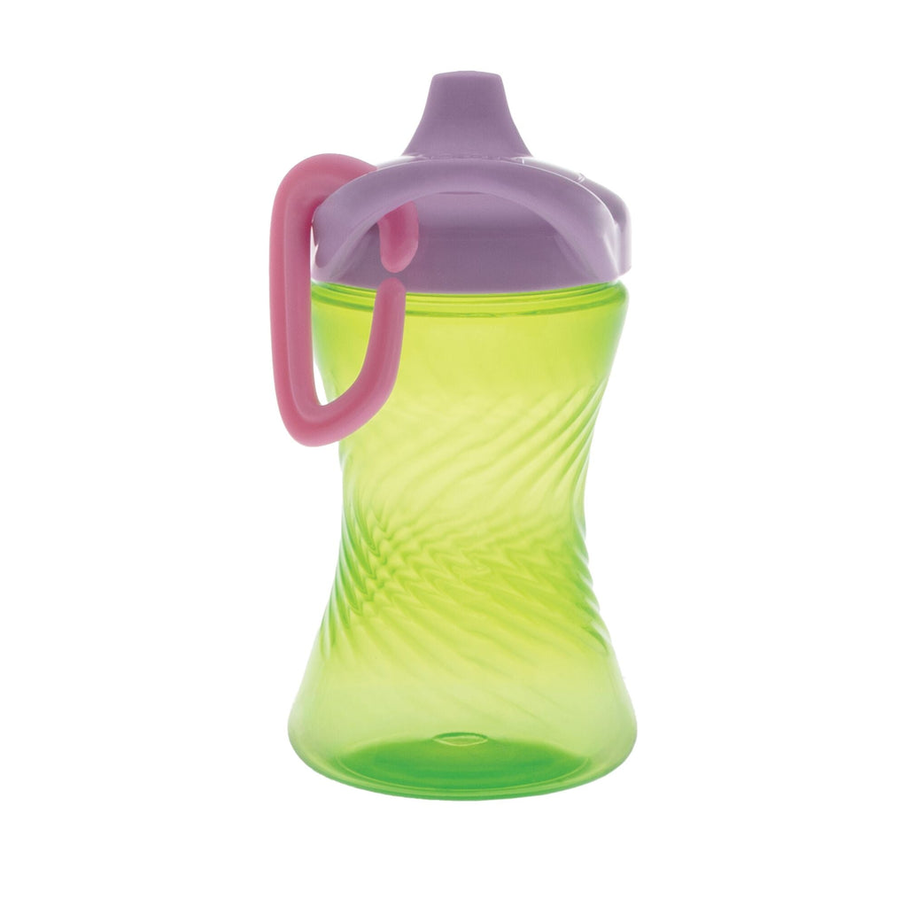 Hard Spout Sippy Cup with Carabiner (3 Pack) | Pink/Green/Purple #202TV