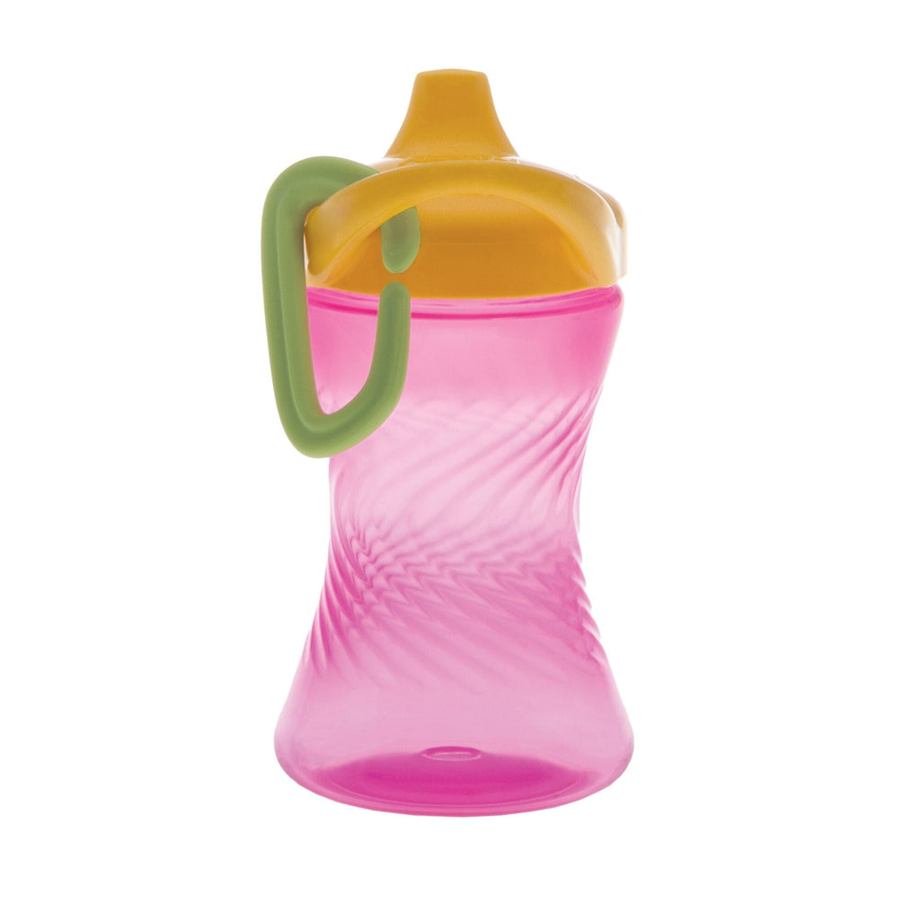 Hard Spout Sippy Cup with Carabiner (3 Pack) | Pink/Green/Purple #202TV