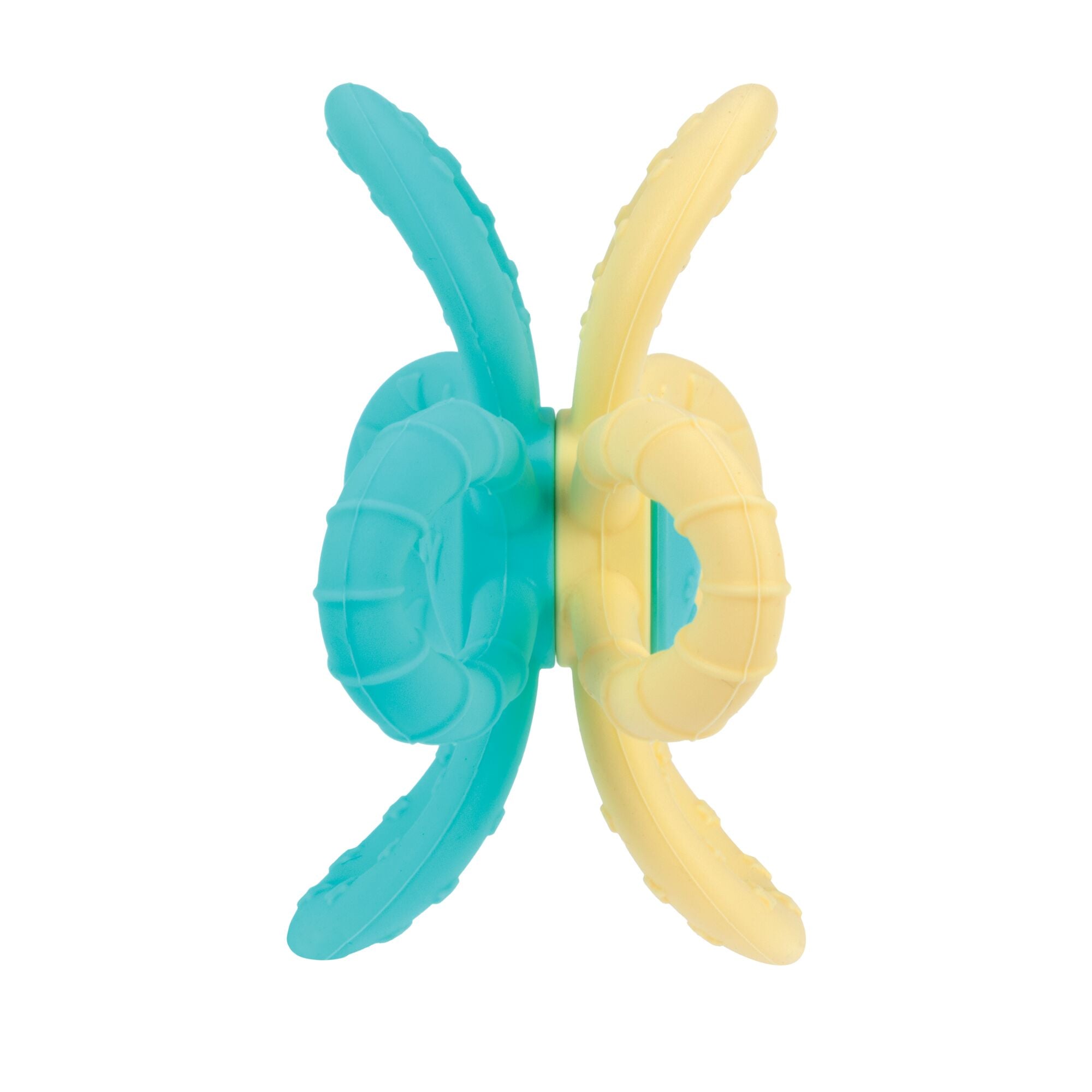 Fun Loops Teether | Aqua/Yellow #214NO