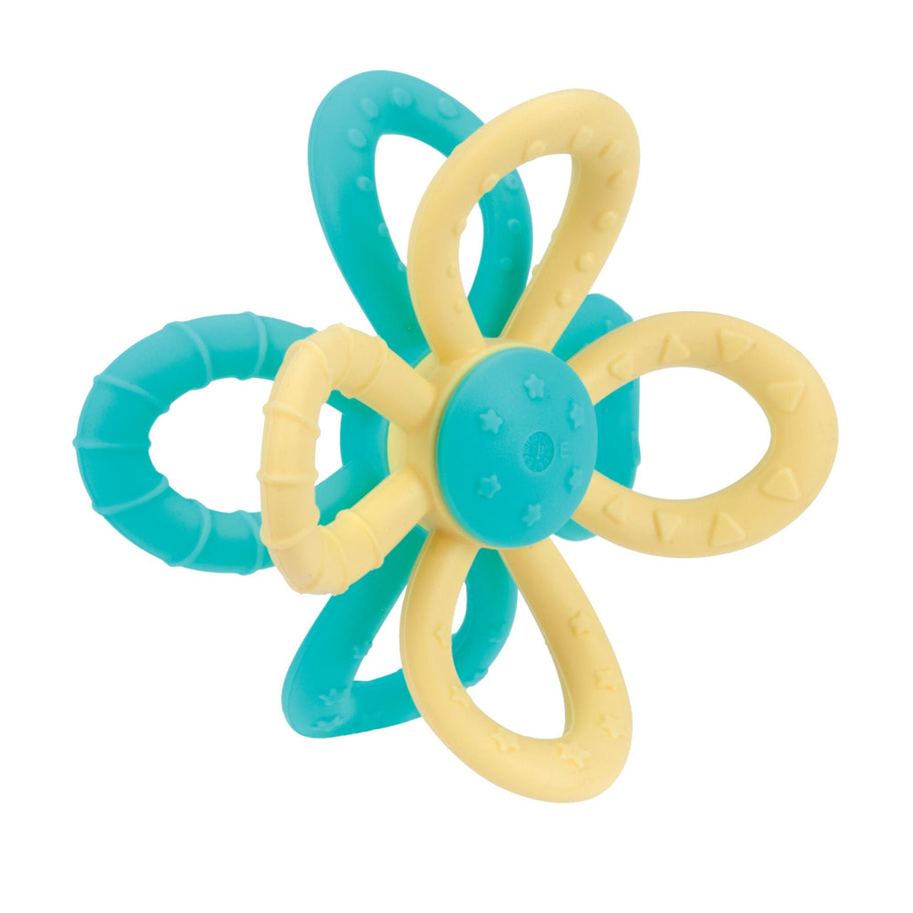 Fun Loops Teether | Aqua/Yellow #214NO
