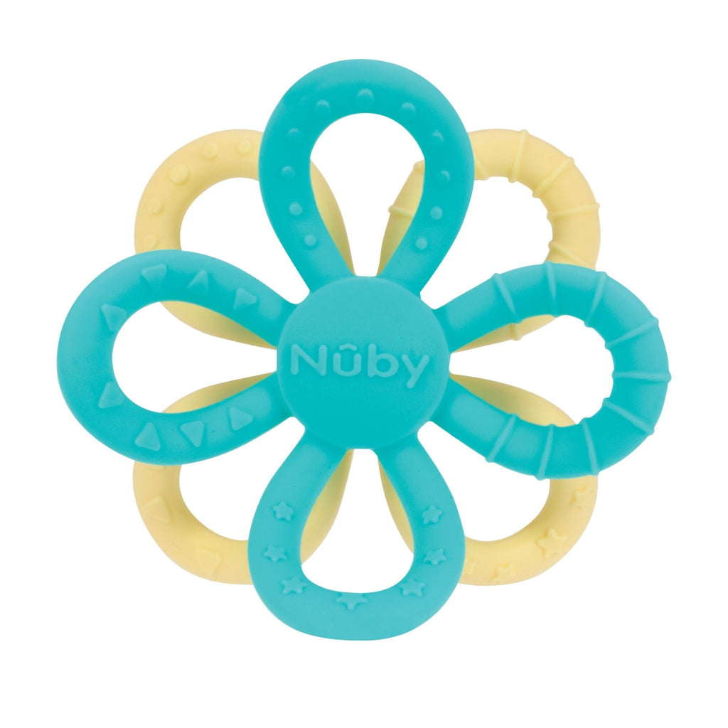 Fun Loops Teether | Aqua/Yellow #214NO