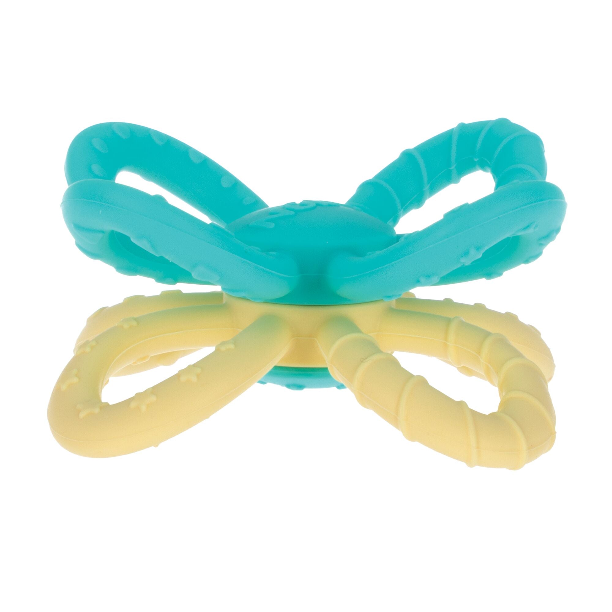 Fun Loops Teether | Aqua/Yellow #214NO