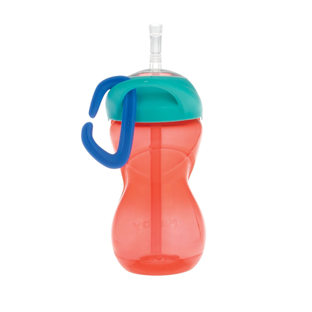 Clik-it Travel Straw Cup with Carabiner (3 Pack) | Red/Green/Blue #270KY