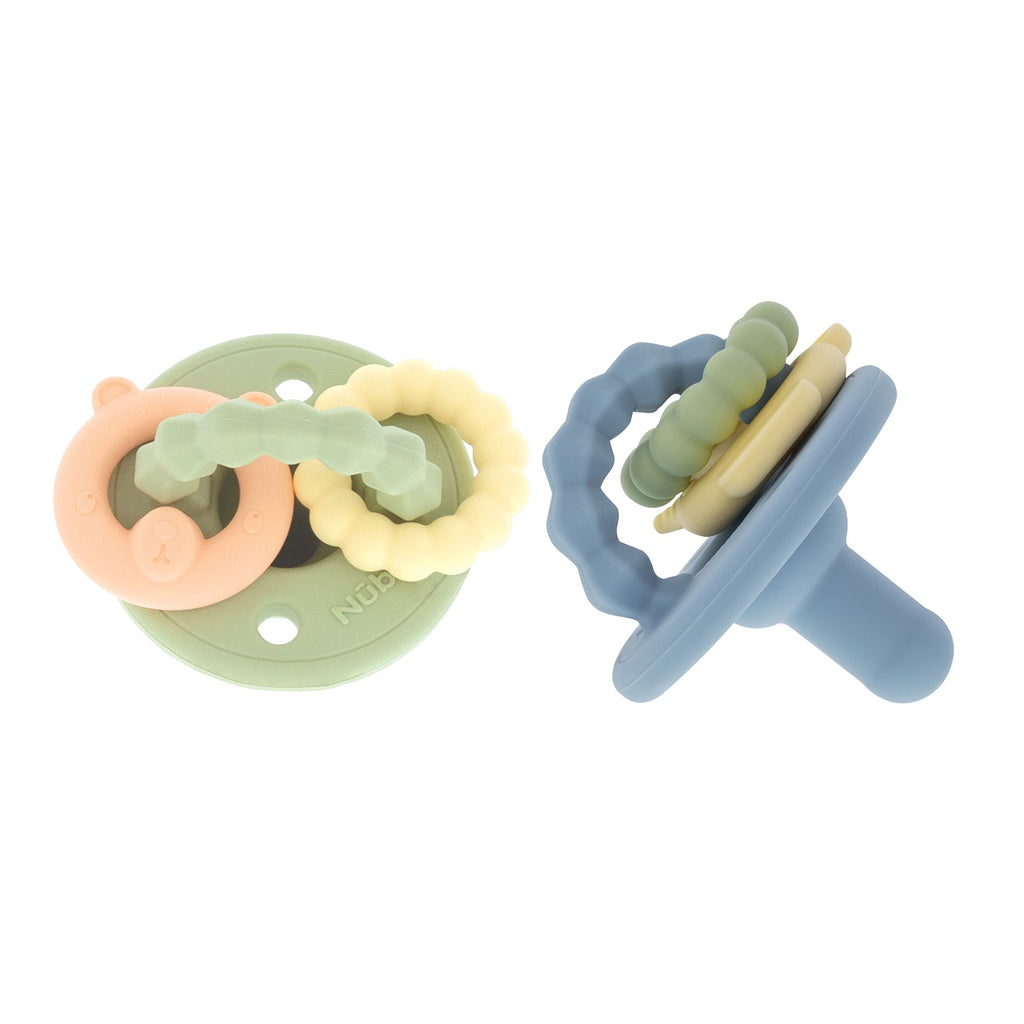 Silicone Charms (2 Pack) | Green/Blue #080KX
