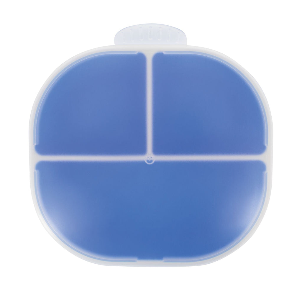 Rectangular Silicone Suction Plate (2 Pack) | Yellow / Blue #100M2