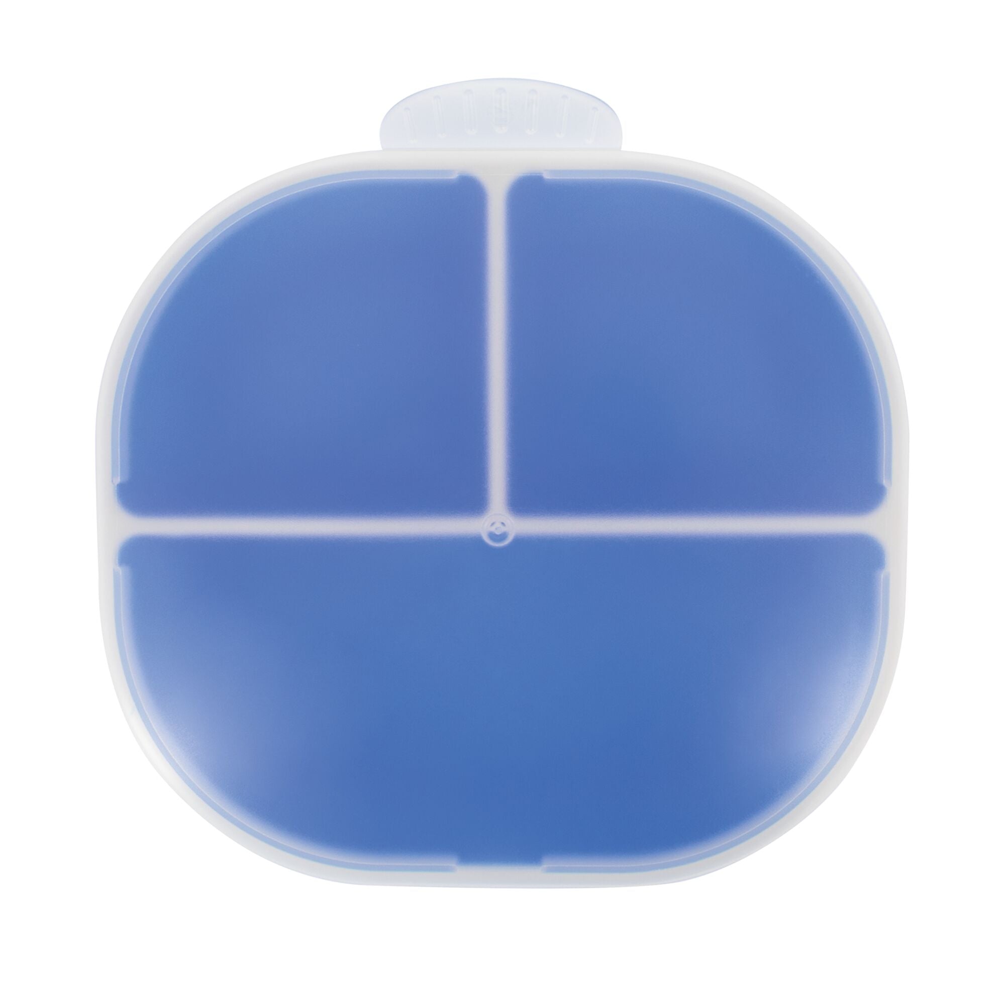 Rectangular Silicone Suction Plate (2 Pack) | Yellow / Blue #100M2
