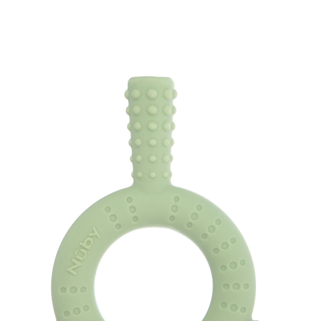 Hollow Sensory Tube Teethers | Green/Blue #195OQ