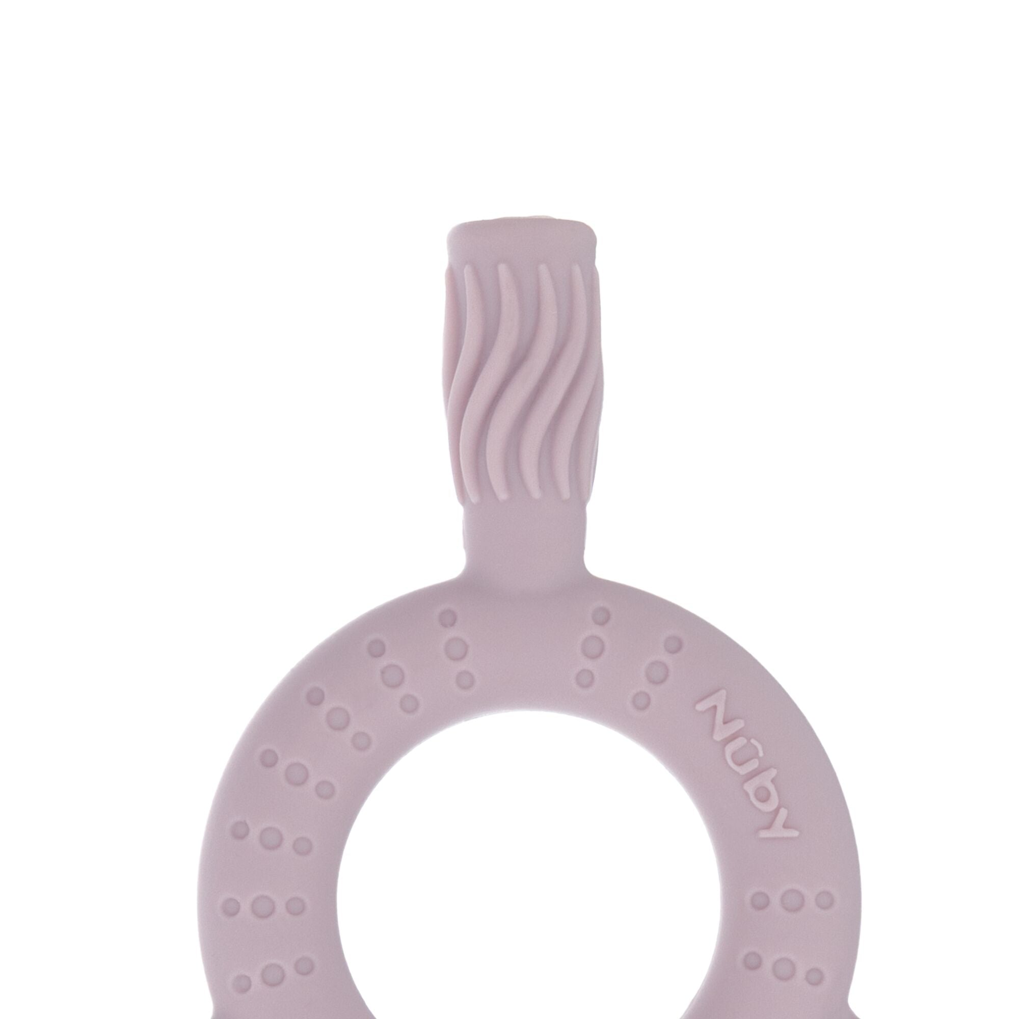 Hollow Sensory Tube Teethers | Pink/Plum #194WH