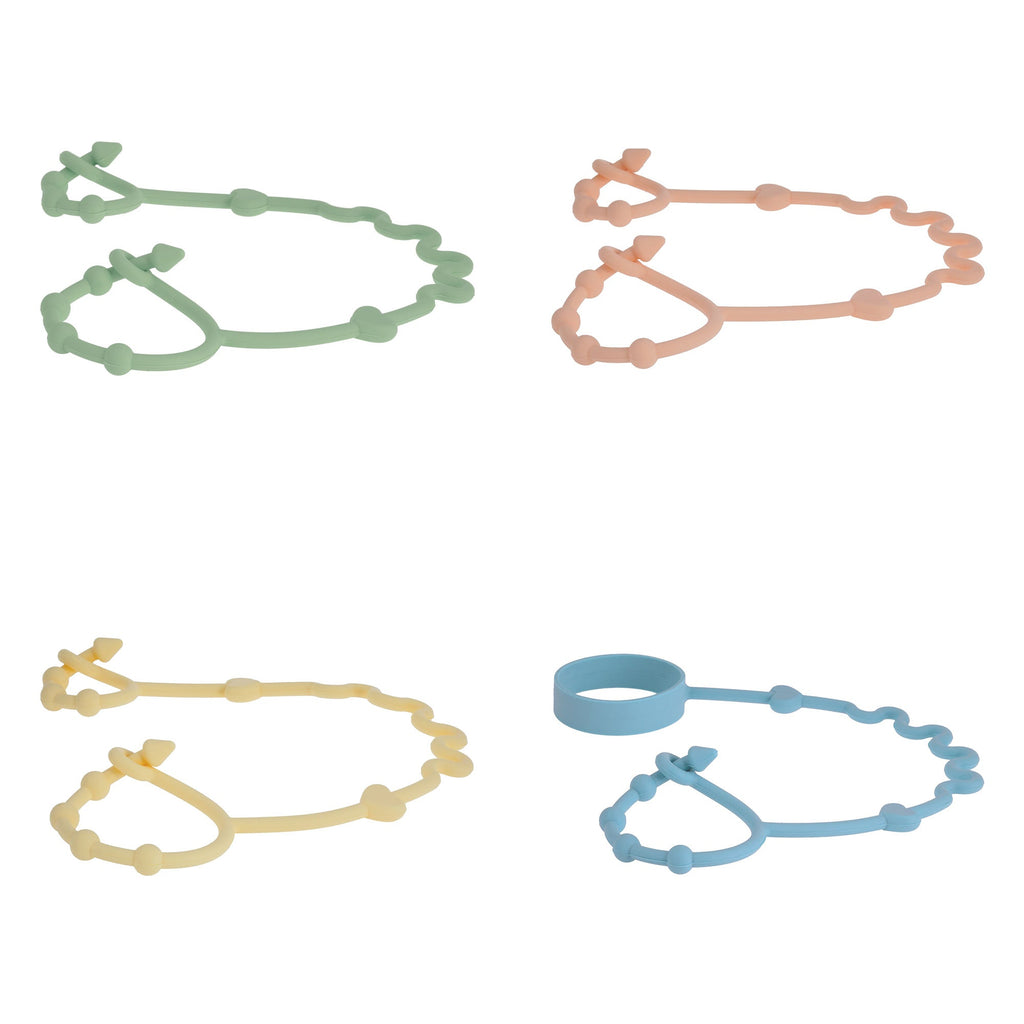 Pacifier & Bottle Bungee Set (4 Pack) #130QS