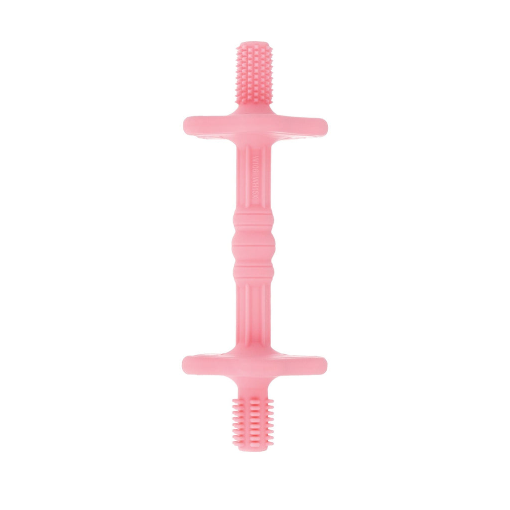 Hollow Sensory Tube Teethers | Pink/Plum #194WH