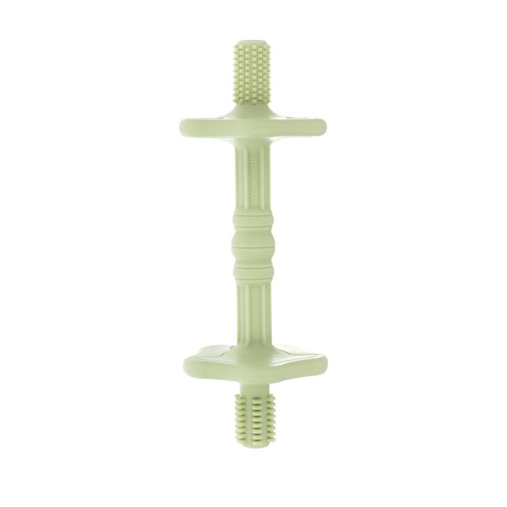 Hollow Sensory Tube Teethers | Green/Yellow #19315