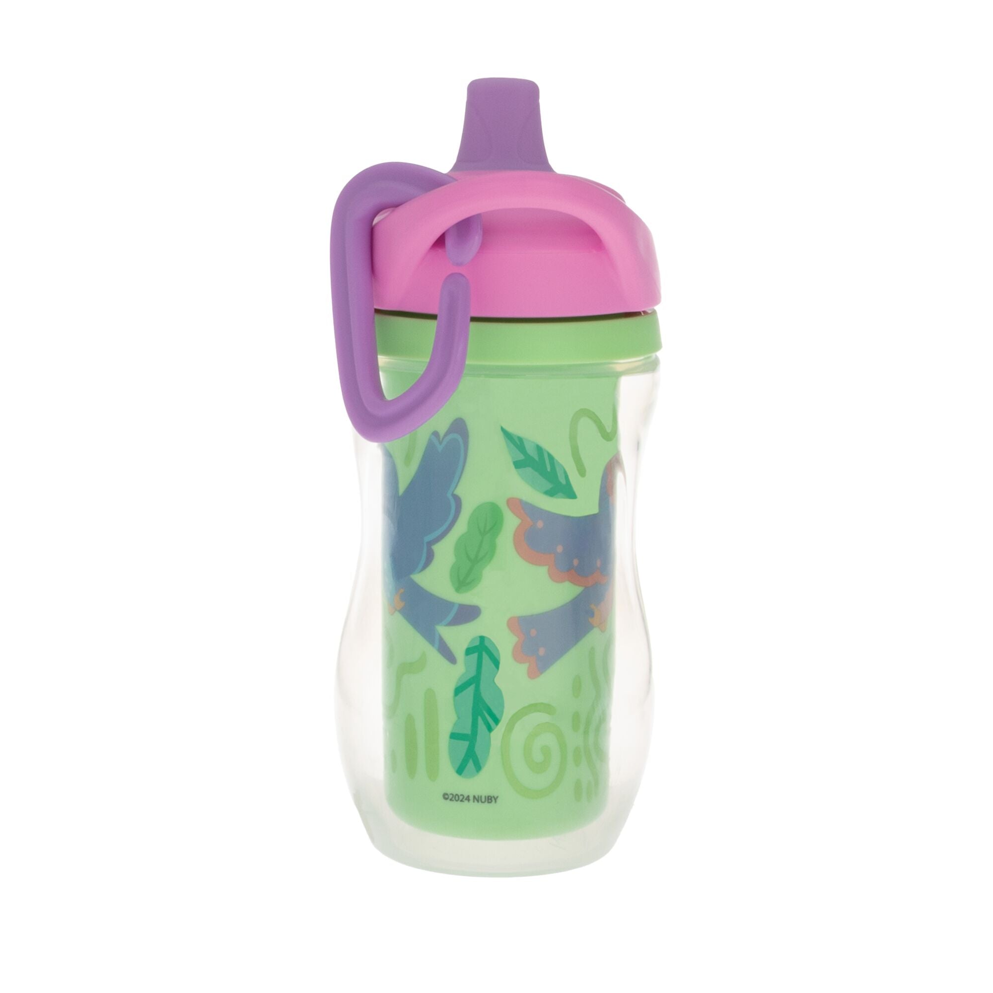 Active Sipper Insulated Cup | Green & Pink #176VQ