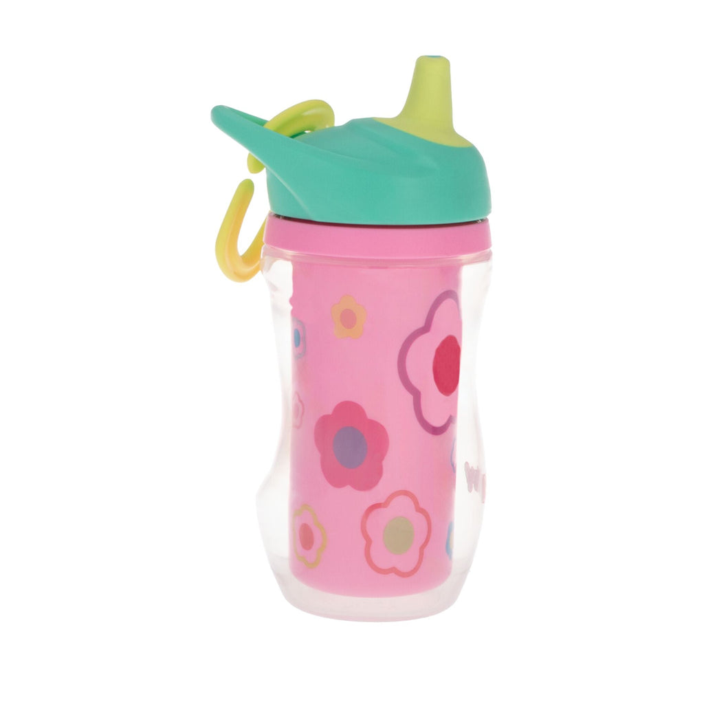 Active Sipper Insulated Cup | Green & Pink #176VQ