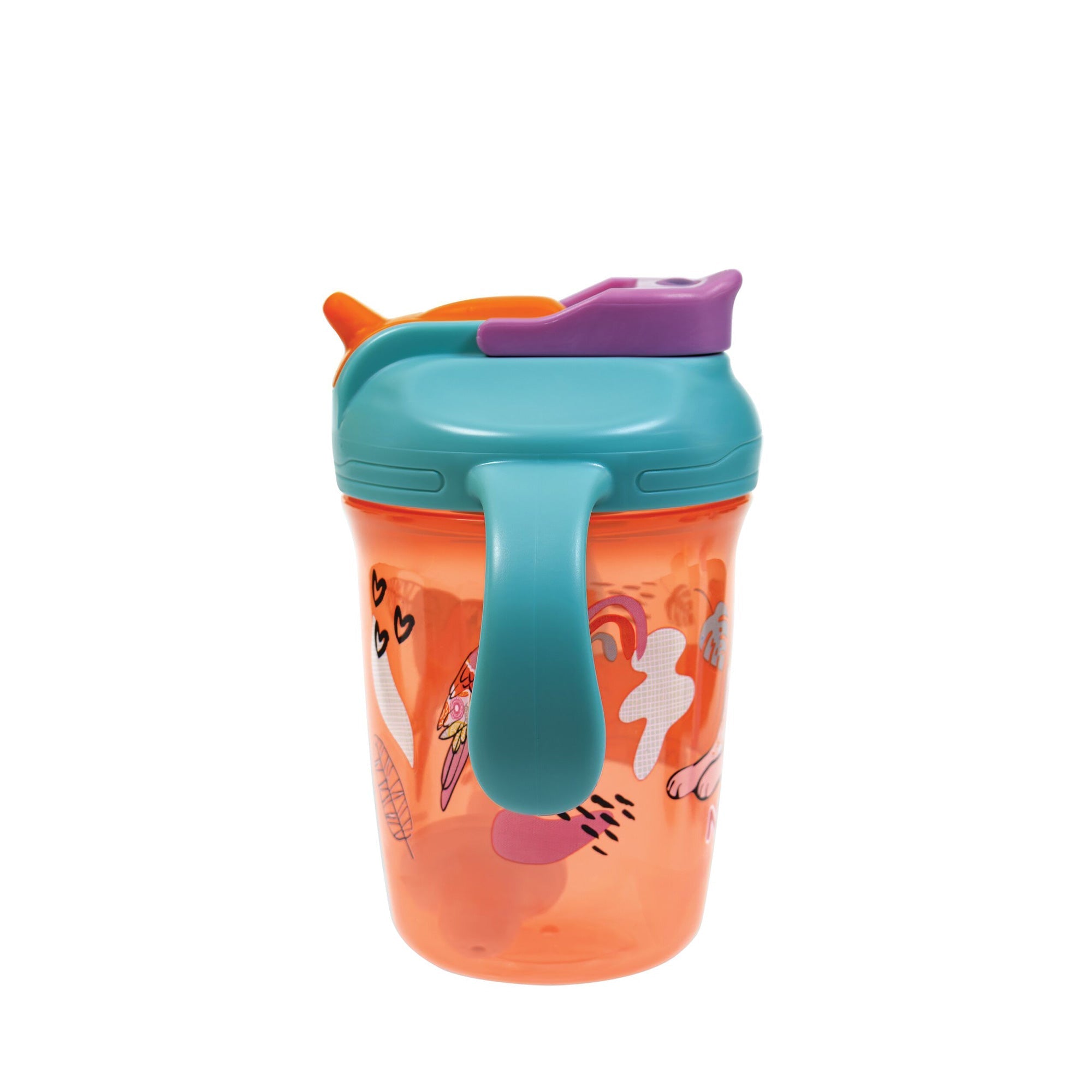2-in-1 Toddler Cup (2 Pack) | Tiger & Rainbows #1489Q