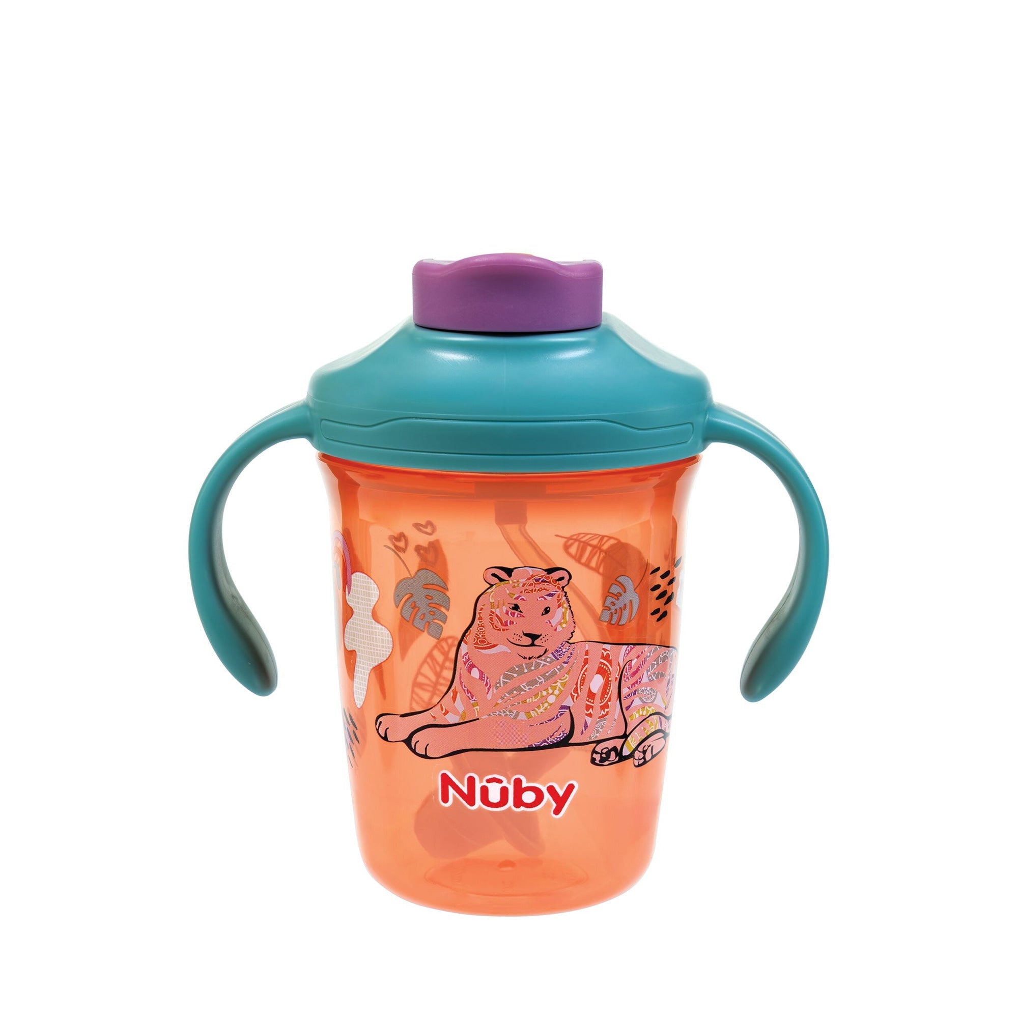 2-in-1 Toddler Cup (2 Pack) | Tiger & Rainbows #1489Q