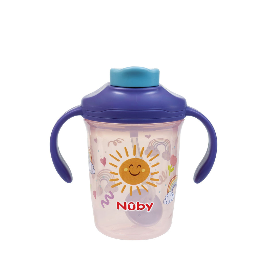 2-in-1 Toddler Cup (2 Pack) | Tiger & Rainbows #1489Q