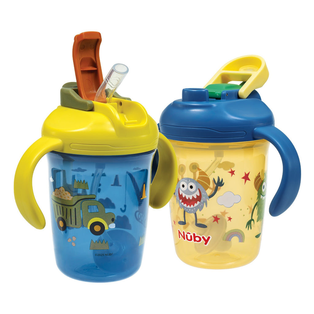 2-in-1 Toddler Cup (2 Pack) | Tractors & Monsters #1503J