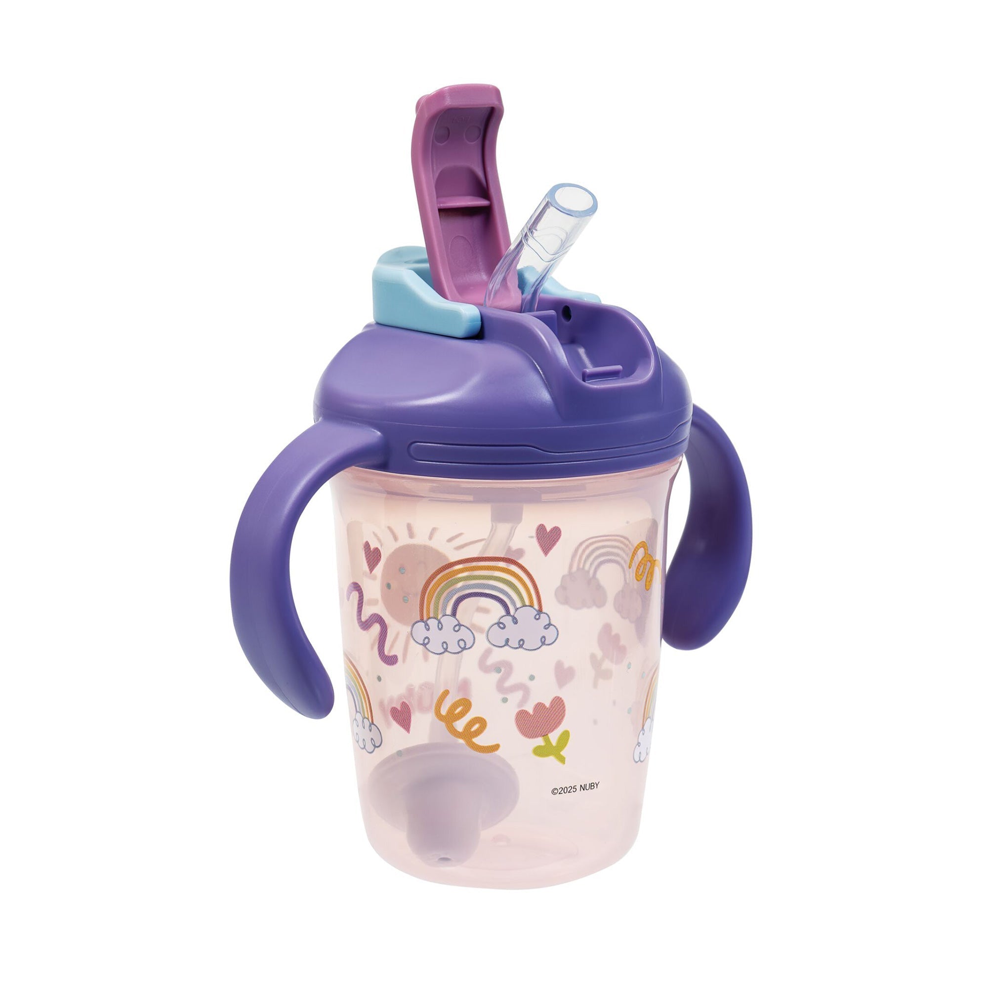 2-in-1 Toddler Cup (2 Pack) | Tiger & Rainbows #1489Q