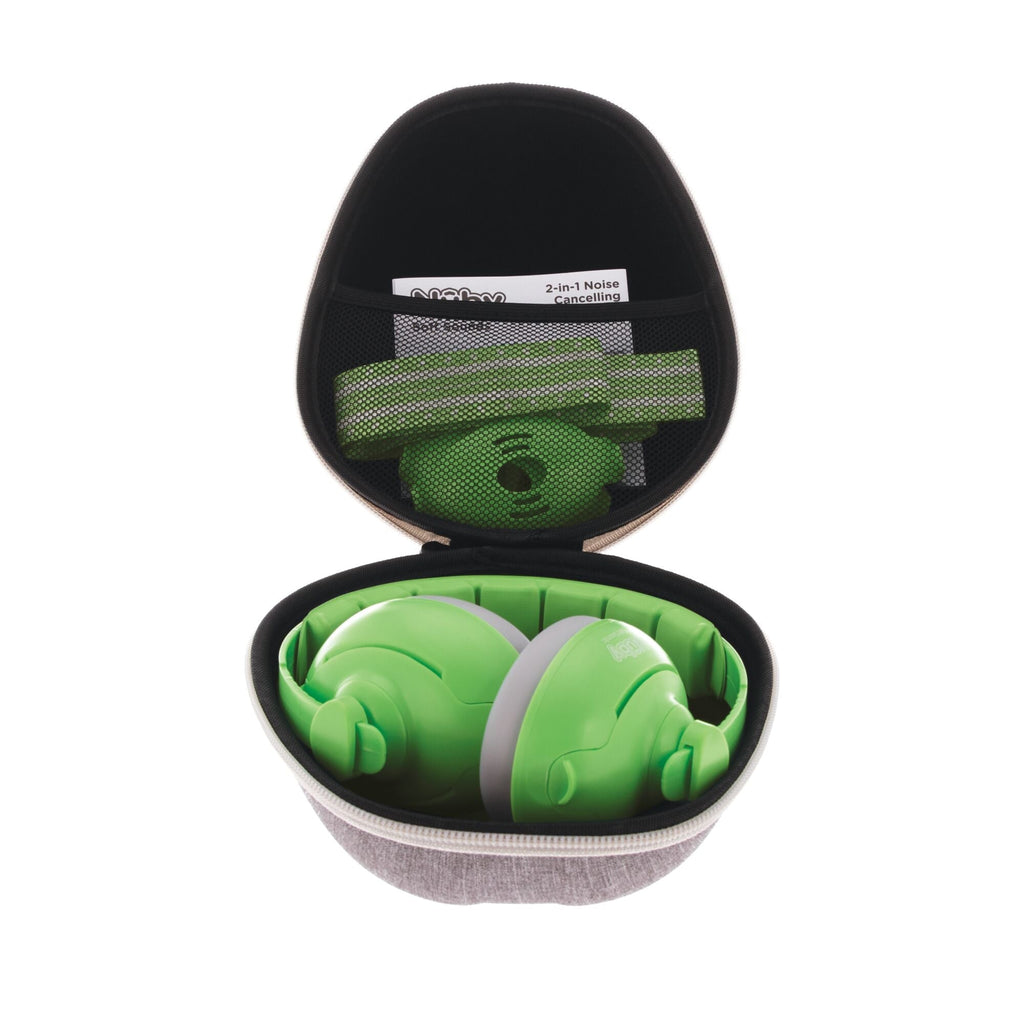 Soft Sounds 2-in-1 Noise Cancelling Earmuffs | Green #3786Y