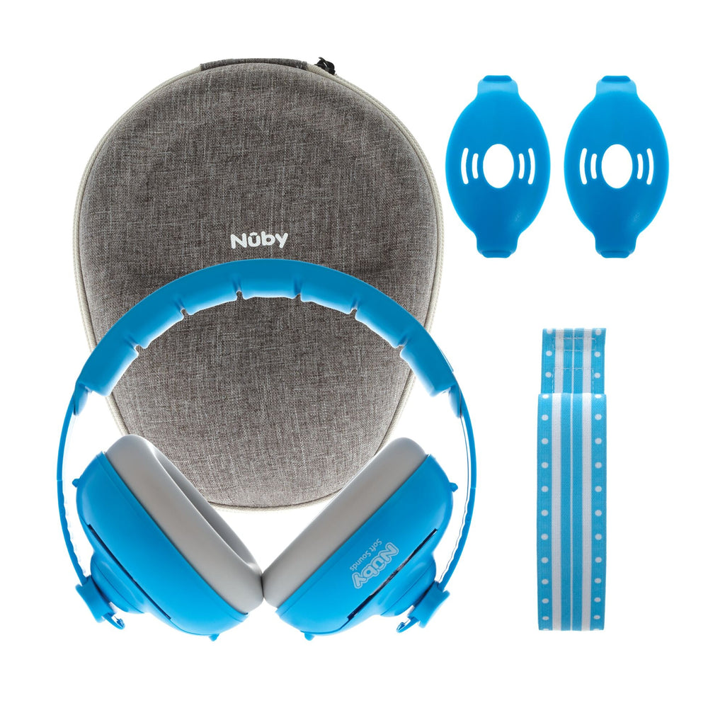 Soft Sounds 2-in-1 Noise Cancelling Earmuffs | Blue #379KE