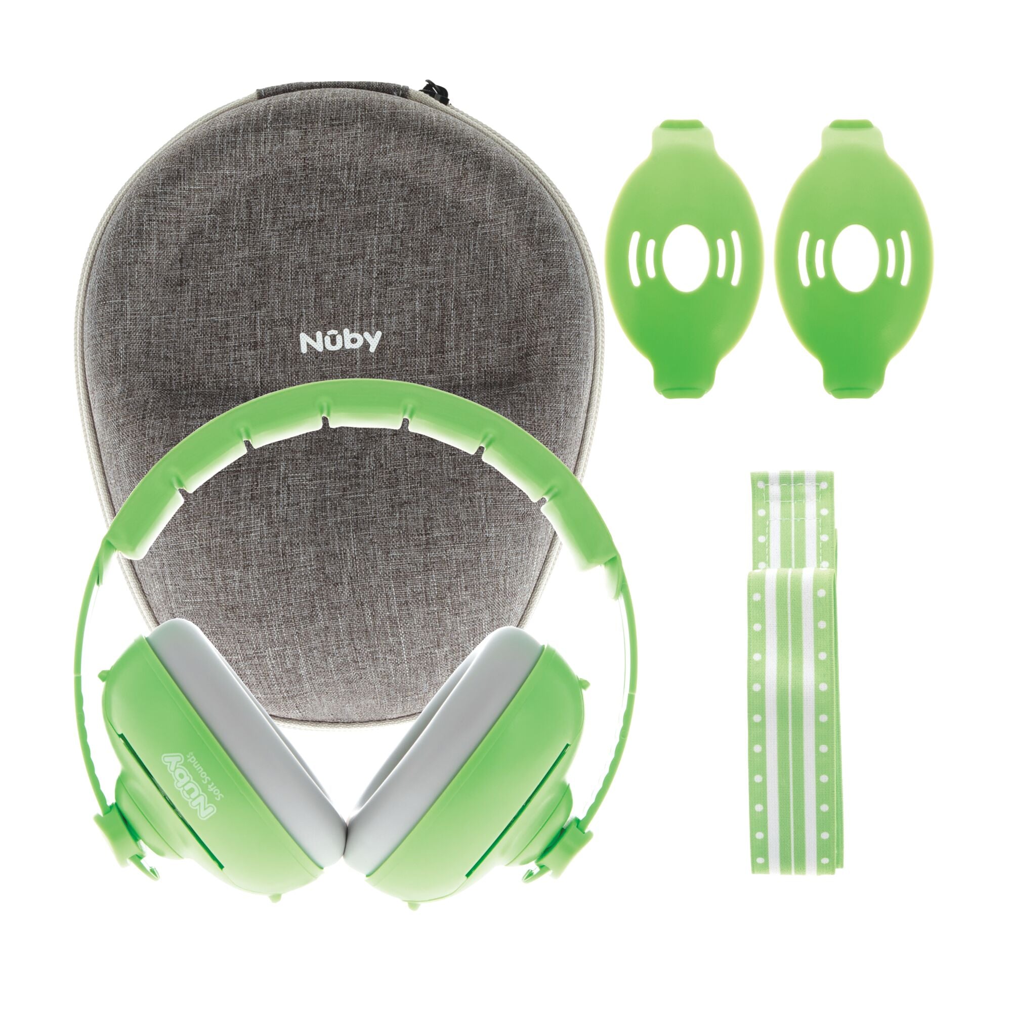 Soft Sounds 2-in-1 Noise Cancelling Earmuffs | Green #3786Y