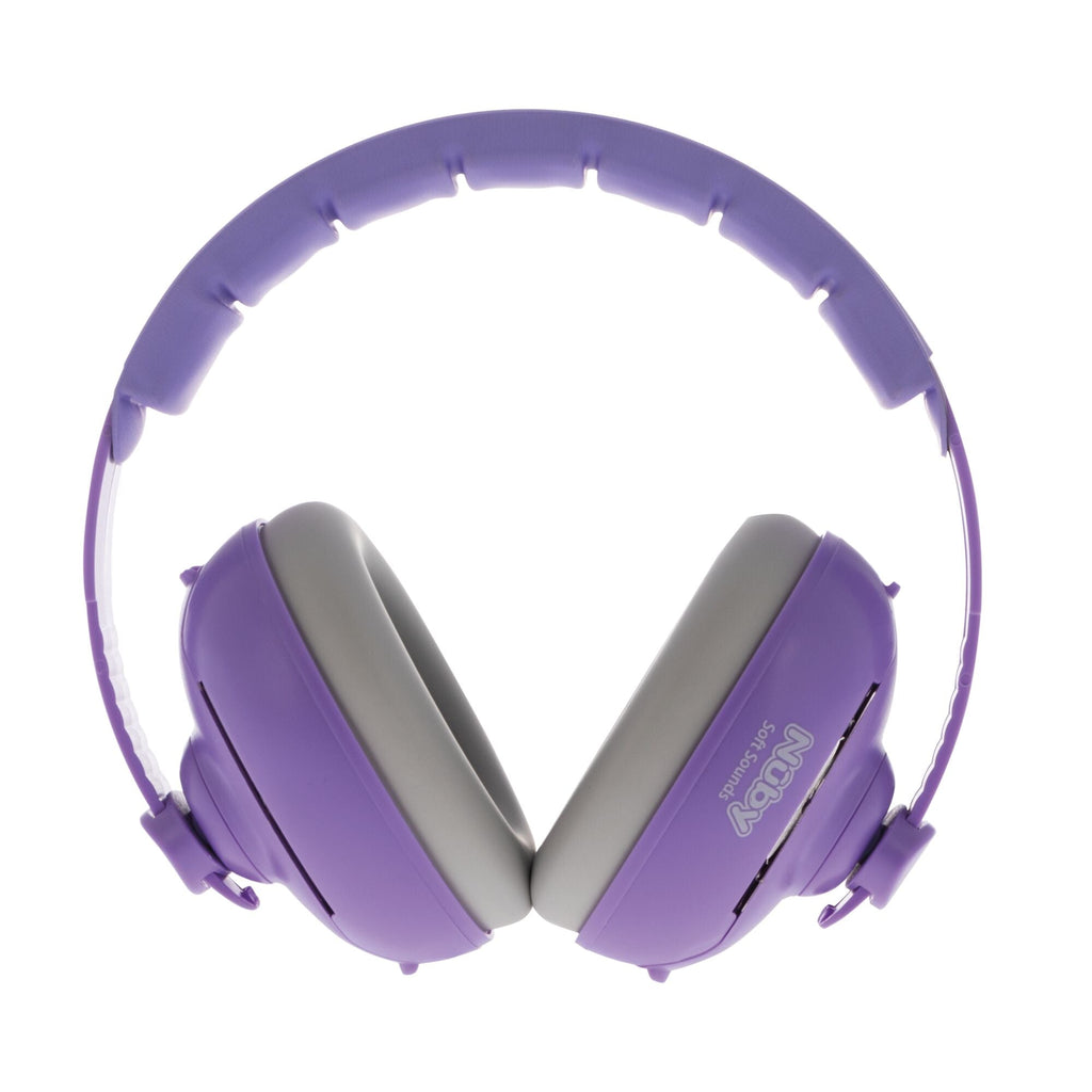 Soft Sounds 2-in-1 Noise Cancelling Earmuffs | Purple #37320