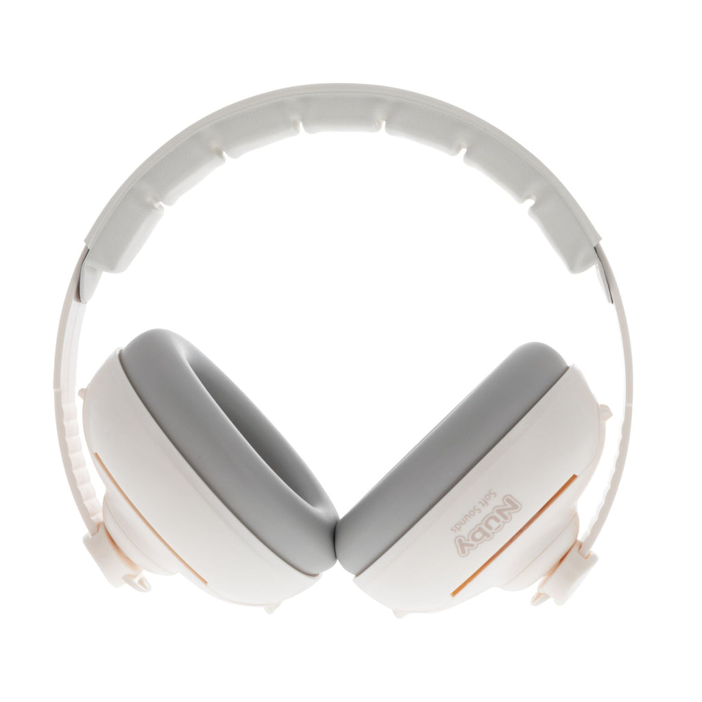 Soft Sounds 2-in-1 Noise Cancelling Earmuffs | White #372FA