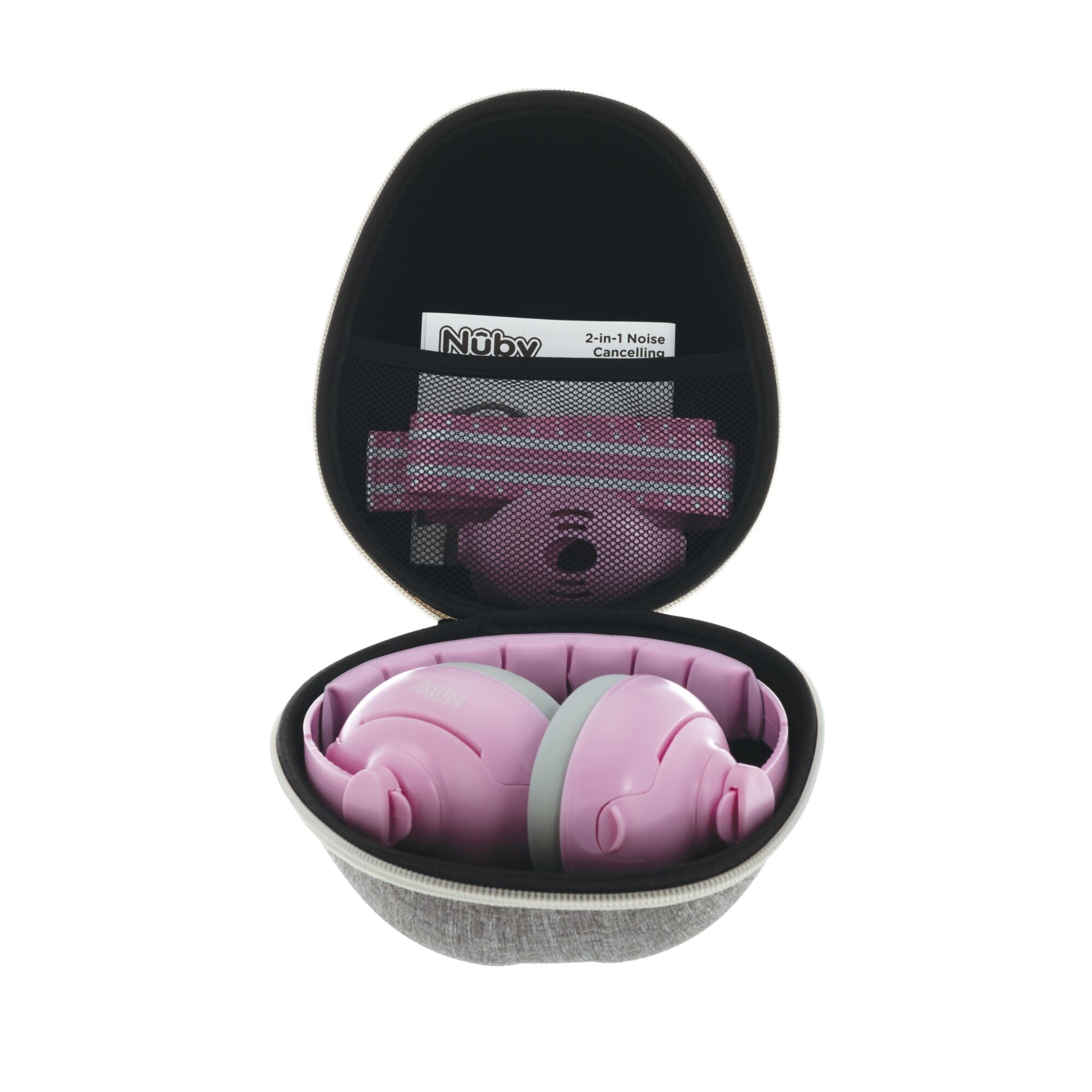 Soft Sounds 2-in-1 Noise Cancelling Earmuffs | Pink #374WF