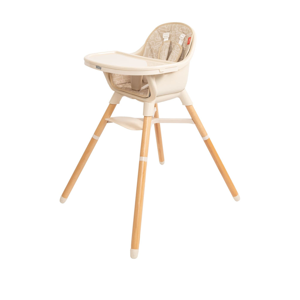 4-in-1 Multi-Use High Chair | Beige Lines #2008T