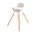 4-in-1 Multi-Use High Chair | White Geometrics #198AL
