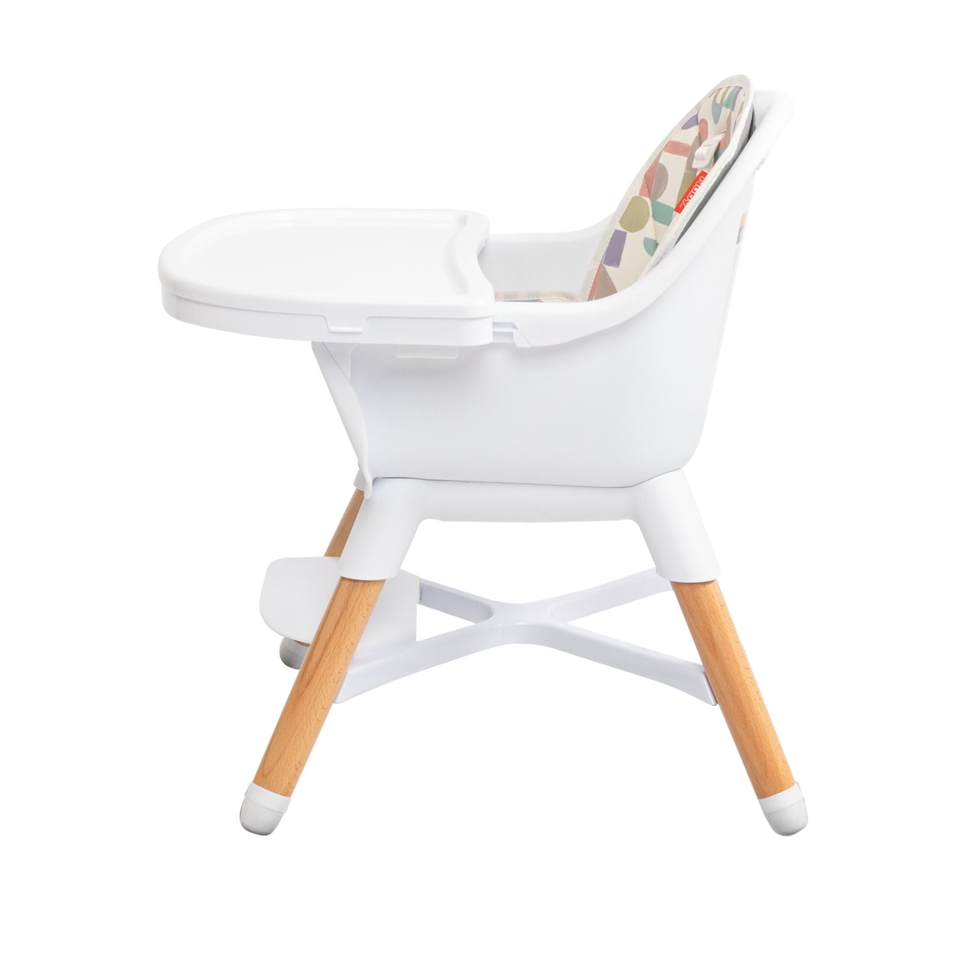 4-in-1 Multi-Use High Chair | White Geometrics #198AL