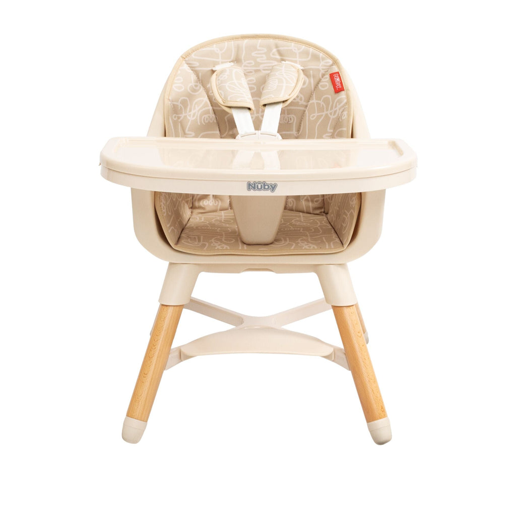 4-in-1 Multi-Use High Chair | Beige Lines #2008T