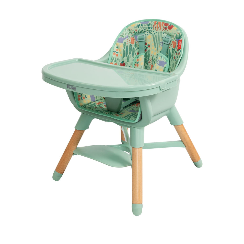 4-in-1 Multi-Use High Chair | Green Garden #1994S