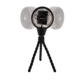 Oscillating Stroller Fan | Black #165IX